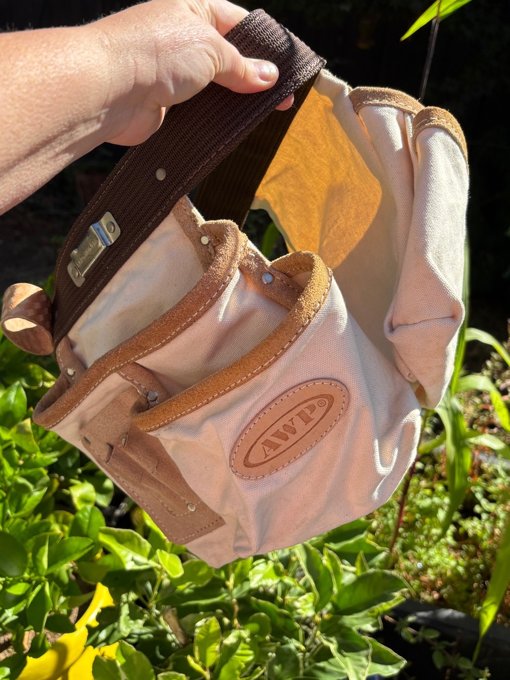 AWP Cotton Canvas & Leather Finisher Tool Belt